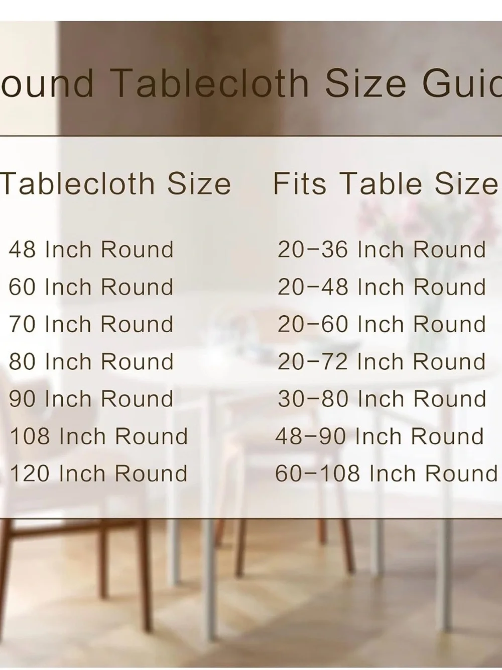 Tablecloth - Price for 2